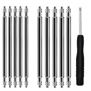 手表配件生耳针不锈钢表耳弹簧针插销表带配件链接轴表拴固定轴件