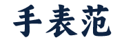 手表范